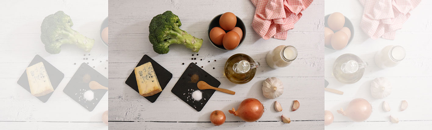 Blue Cheese & Broccoli Egg Tart  